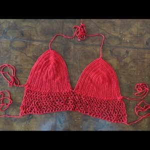 Crop top crochet